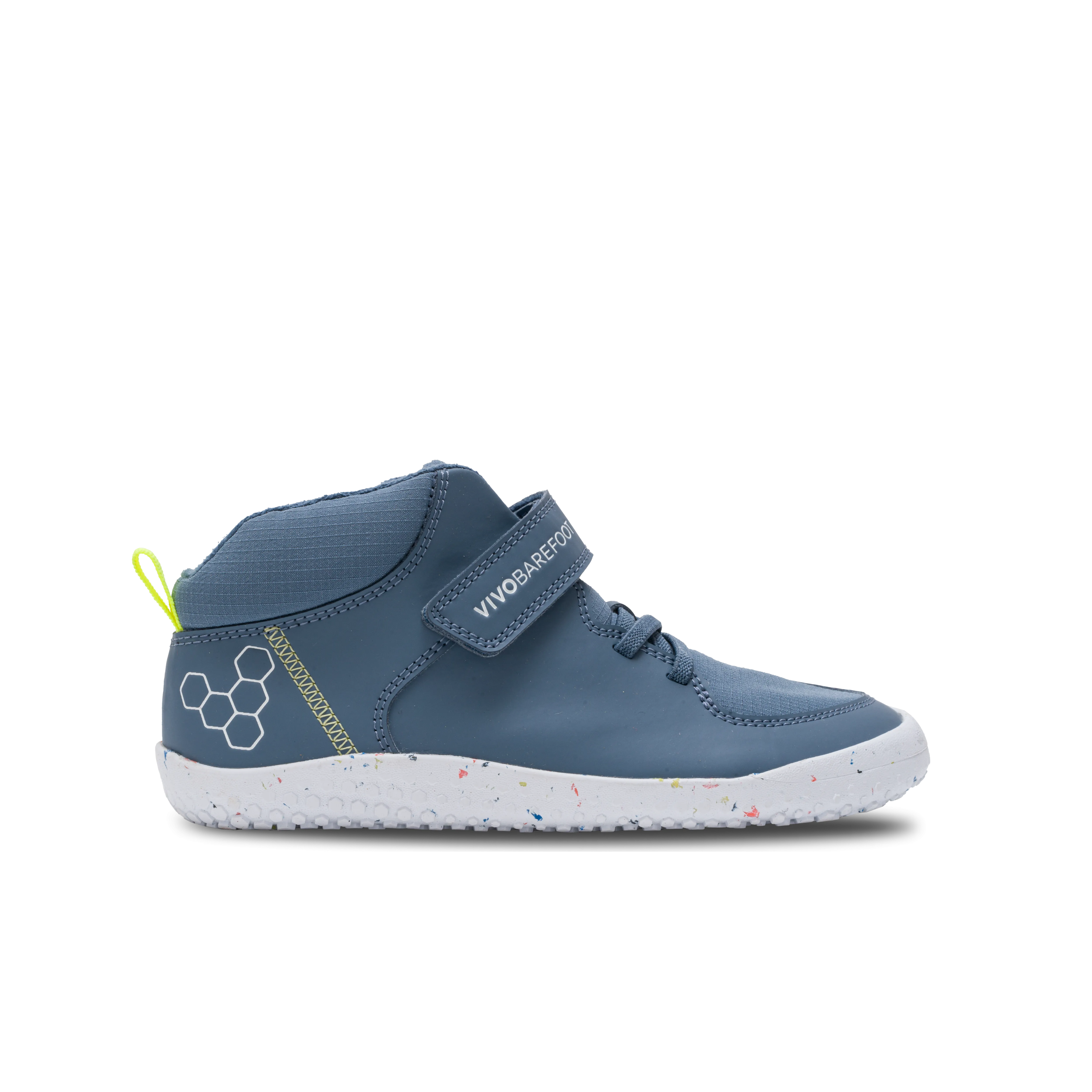 Vivobarefoot Primus Ludo Hi Juniors  Indigo
