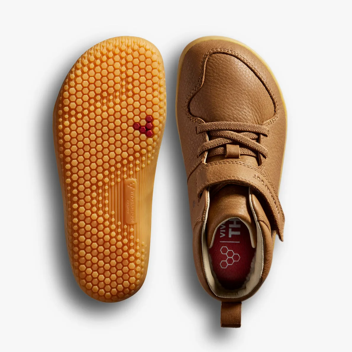 Vivobarefoot Primus Ludo Hi Winterised Preschool  Acorn