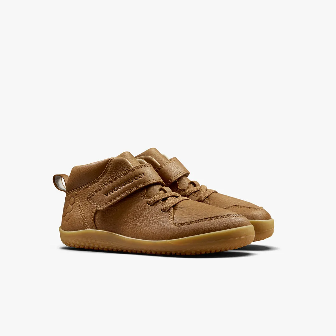 Vivobarefoot Primus Ludo Hi Winterised Preschool  Acorn