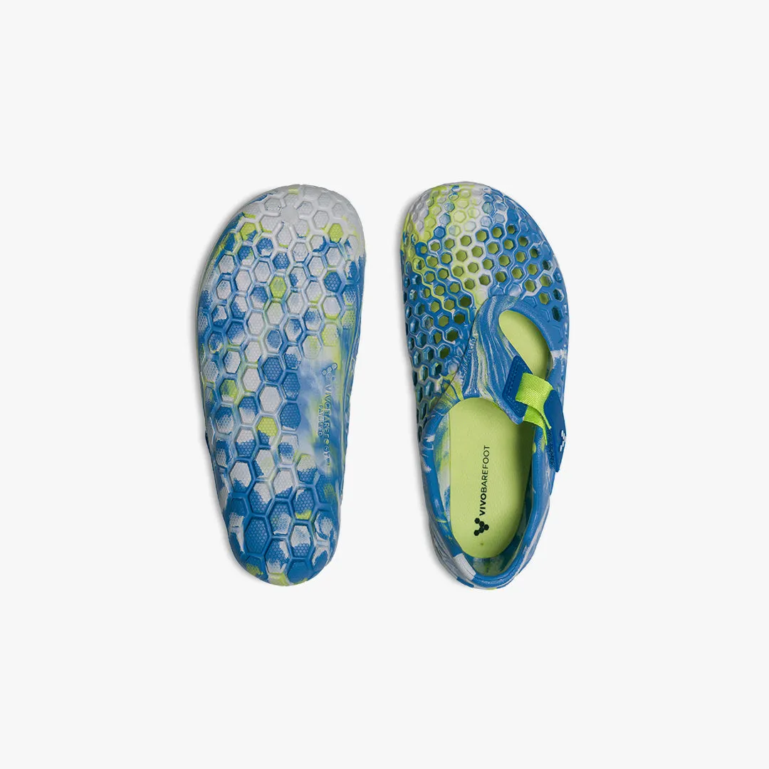 Vivobarefoot Ultra Bloom Preschool  Blue Aqua