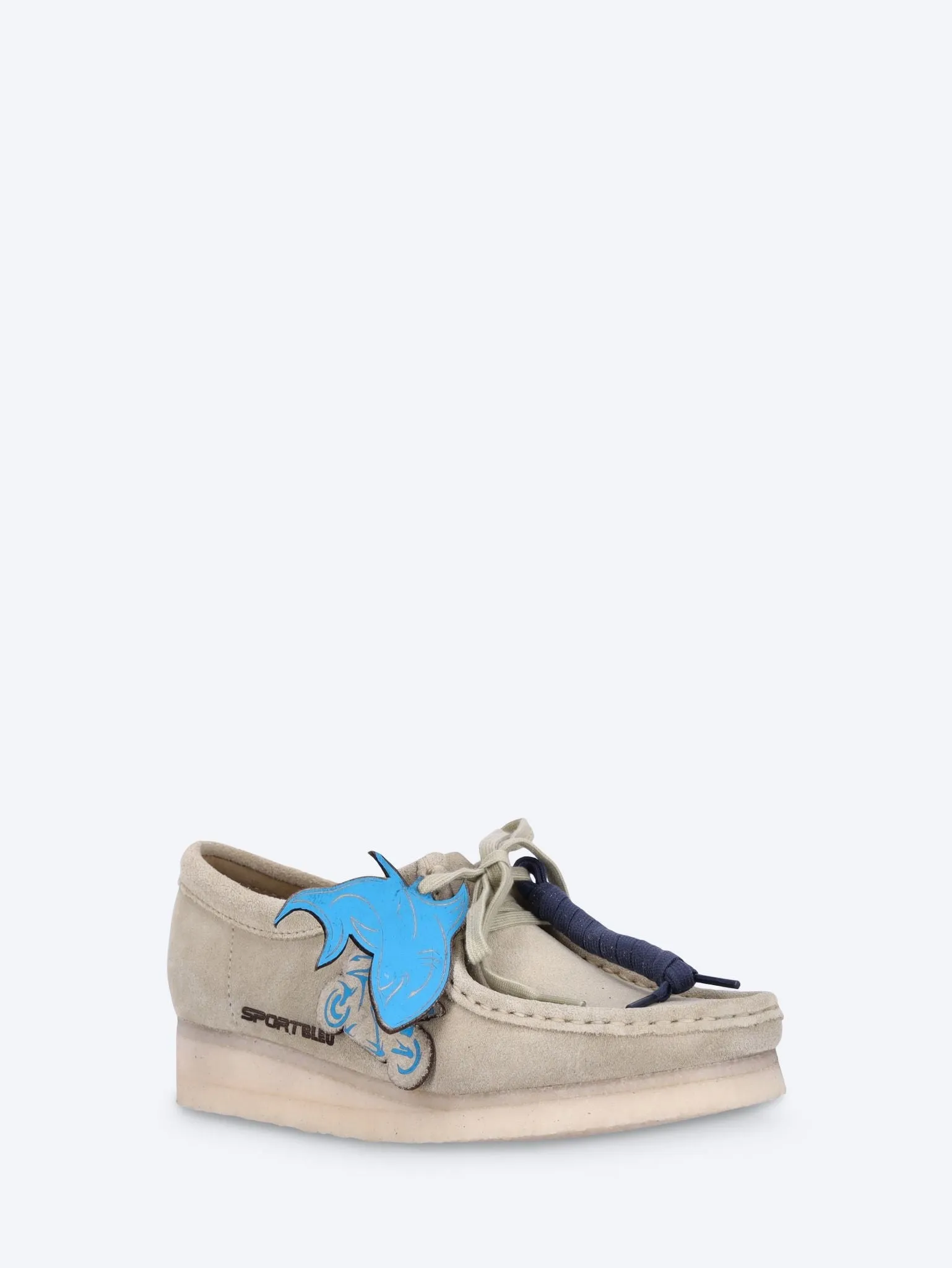 Wallabee x bleu mode loafers