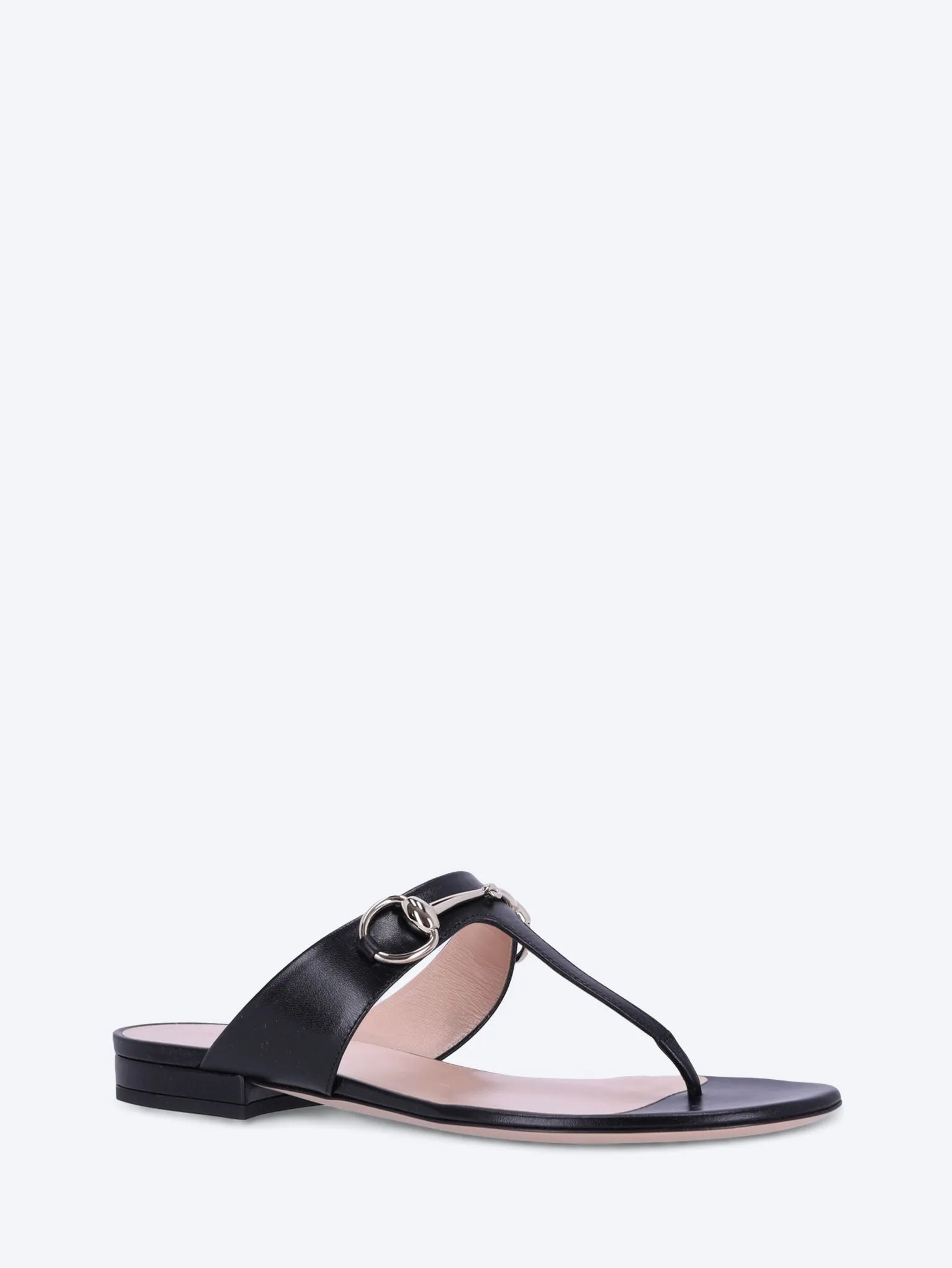 Women's thong sandal with horsebit